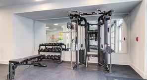 Fitness facility - Landing | Incredible 1BD, Game Room, Gym (Decatur)