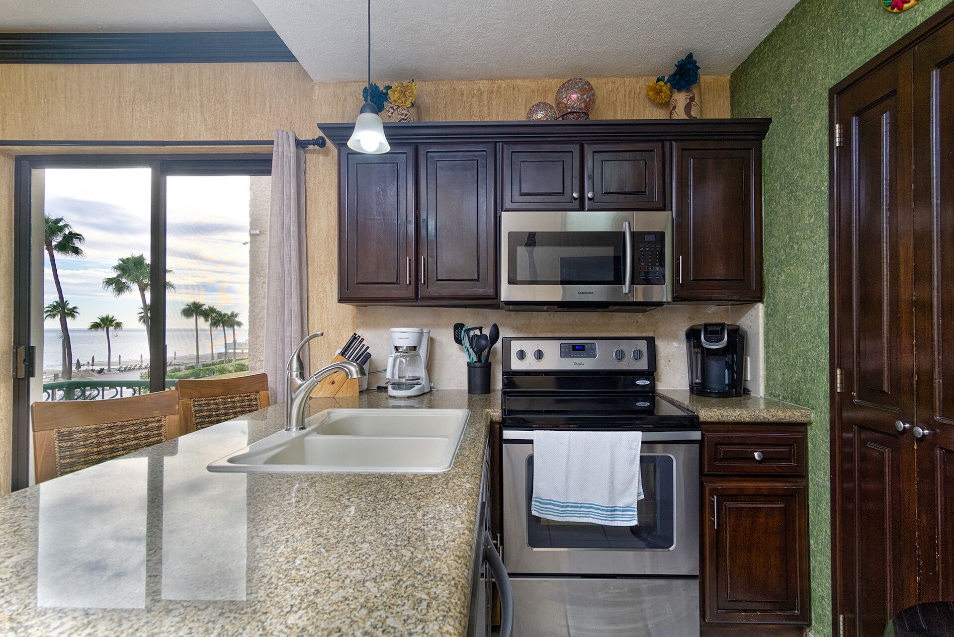 Condo, 1 King Bed, Balcony, Ocean View (212) | Private kitchen | Coffee/tea maker