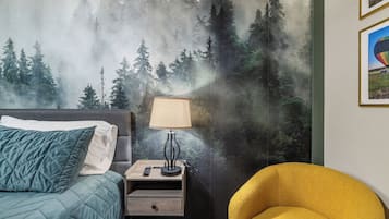 2 bedrooms, in-room safe, WiFi, bed sheets