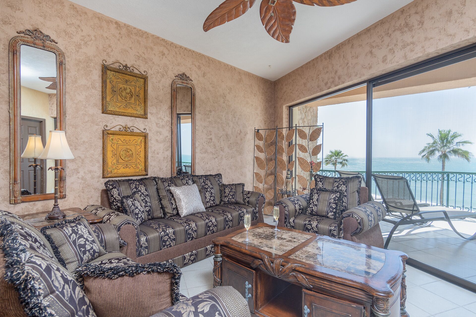 Condo, Multiple Beds, Balcony, Ocean View (304) | Living area | MP3 dock