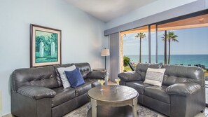 Condo, Multiple Beds, Patio, Ocean View (102) | Living area - Sonoran Sea II (Puerto Peñasco)