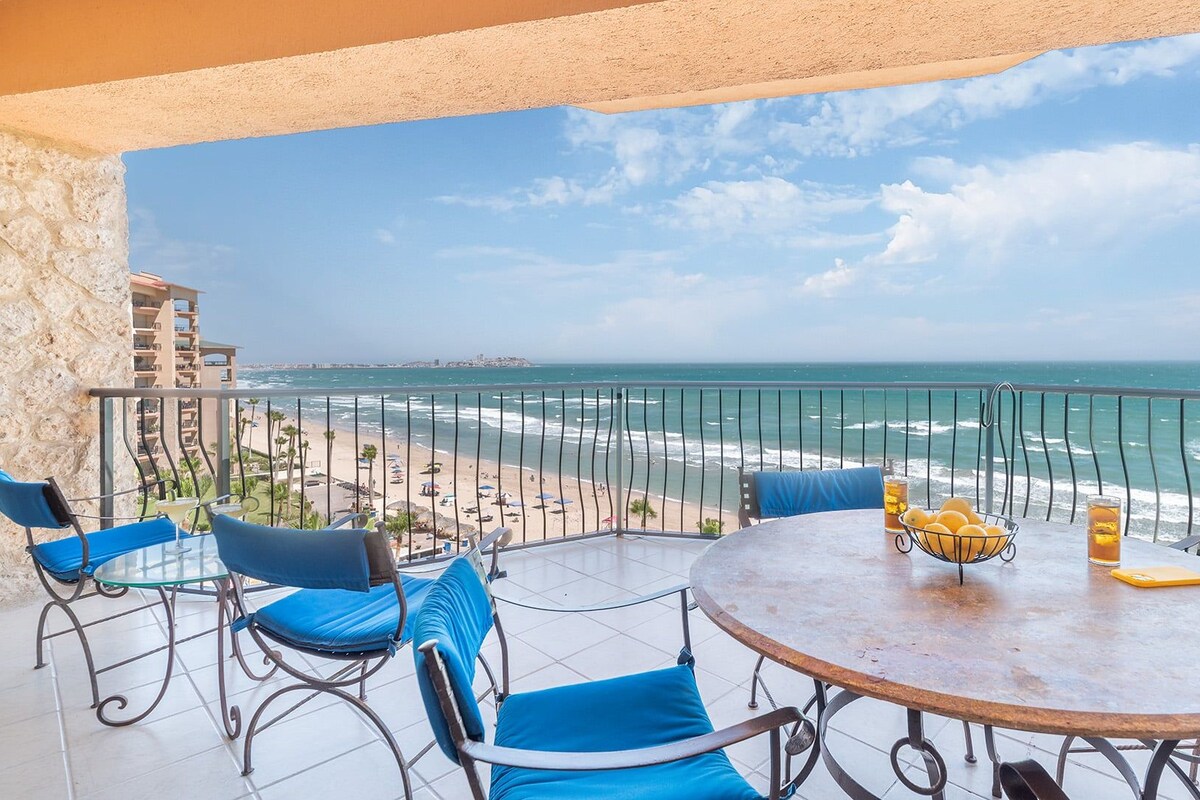 Appartement, Meerdere bedden, balkon, uitzicht op zee (705) | Buiten dineren