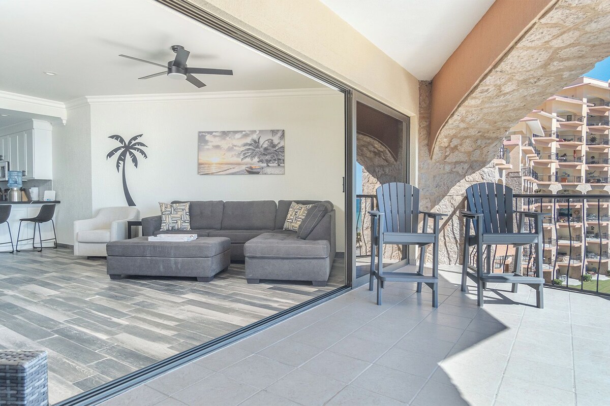 Apartment, Mehrere Betten, Balkon, Meerblick (507) | Innenbereich