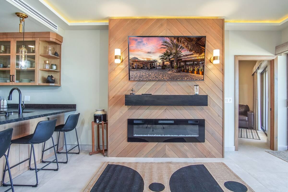 Appart'hôtel, plusieurs lits, balcon, vue océan (608) | Intérieur