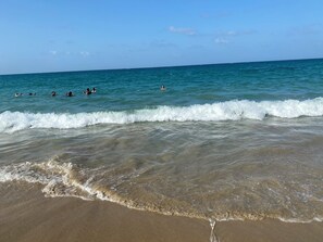 Beach nearby, beach towels