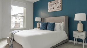 1 makuuhuone, työpöytä, silitysrauta/-lauta, Wi-Fi