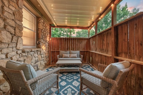 Rustic Charm Owasso Retreat | 2BR • Big Backyard