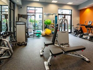 Fitnessbereich