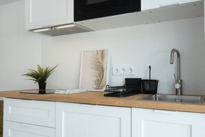 Microwave, coffee/tea maker