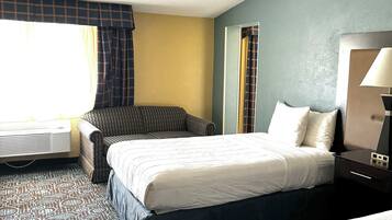 1 bedroom, iron/ironing board, internet, bed sheets