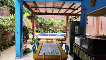 Opções para refeição ao ar livre