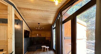 Chalet L'épicéa en forêt•4 to 6 Pers.-5min walk to slopes & shops