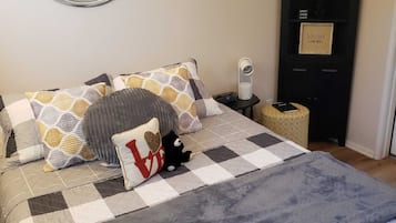 1 chambre, fer et planche Ă  repasser, Wi-Fi, draps fournis
