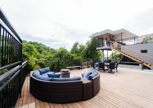 Terrace/patio - Escape to Paradise at THE LIGHTHOUSE VILLA! (Grafton)