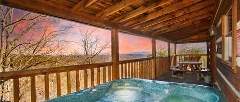 Bain à remous extérieur