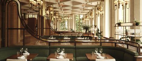 5 restaurants, spécialités Cuisine internationale