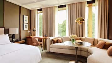 1 soveværelse, premium-sengetøj, gratis minibar, pengeskab på værelset