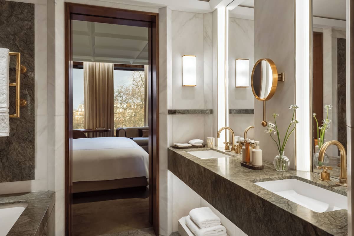 1 habitación y ropa de cama de alta calidad