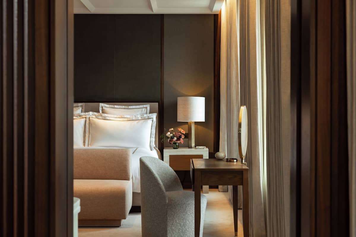 1 habitación y ropa de cama de alta calidad
