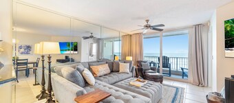 ☀️Wow Oceanfront Views 2BR-2BA Condo Ponce Inlet King Suite, Pool Stunning Views☀️