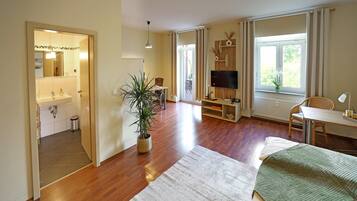 1 Schlafzimmer, kostenloses WLAN, Bettwäsche