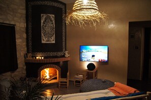 Villa Supérieure, piscine privée, vue piscine | Coin séjour