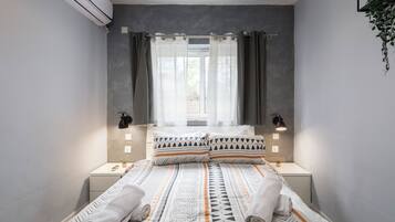 Habitación doble | Escritorio, espacio para trabajar con laptop y wifi gratis