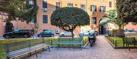 Majoituspaikan julkisivu