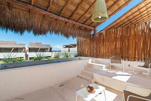 Appartement Familial, piscine privée | Terrasse/Patio