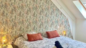 1 chambre, Wi-Fi, draps fournis