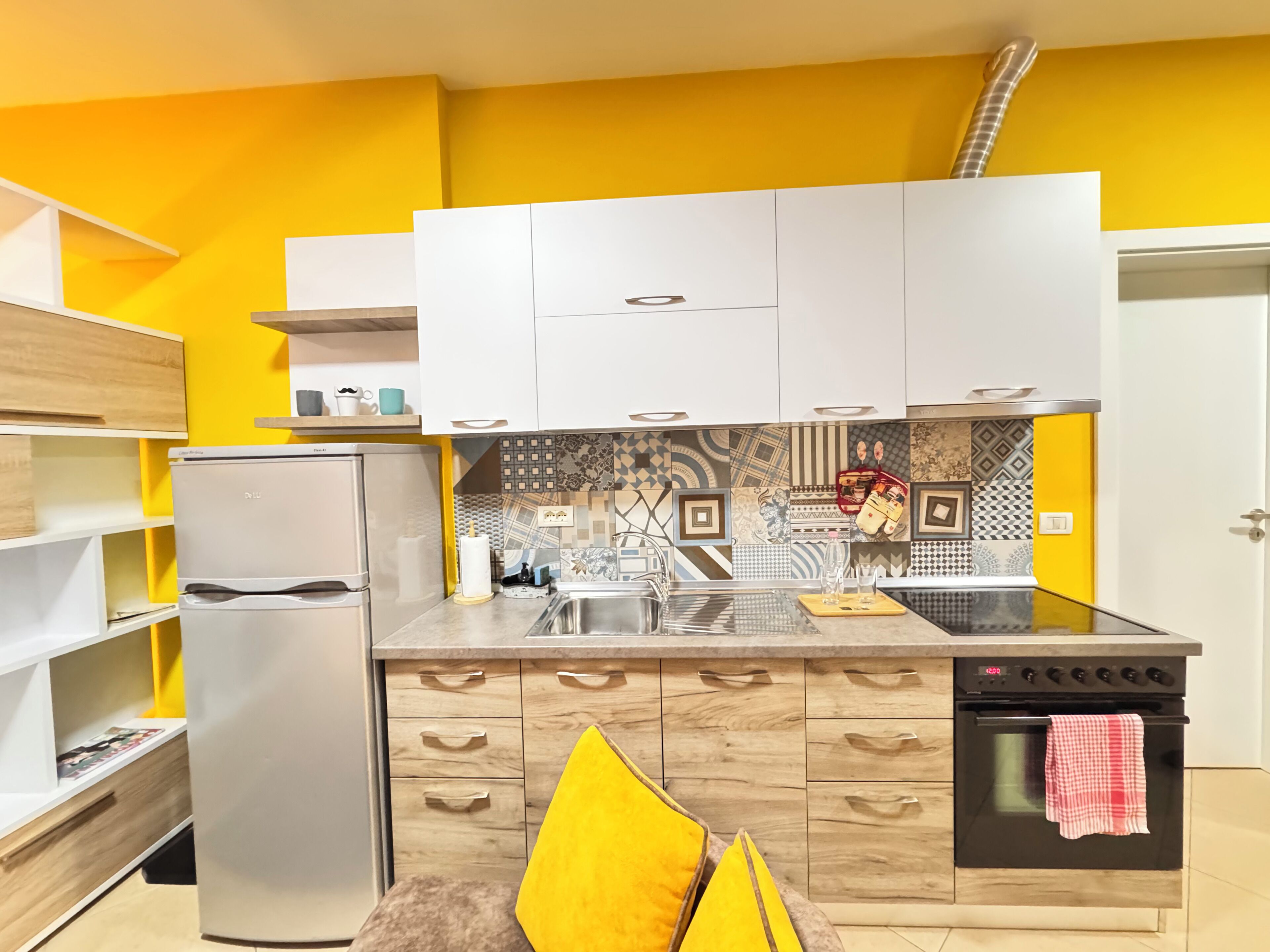 Apartamento superior, 1 cama de matrimonio | Cocina privada | Hervidor eléctrico