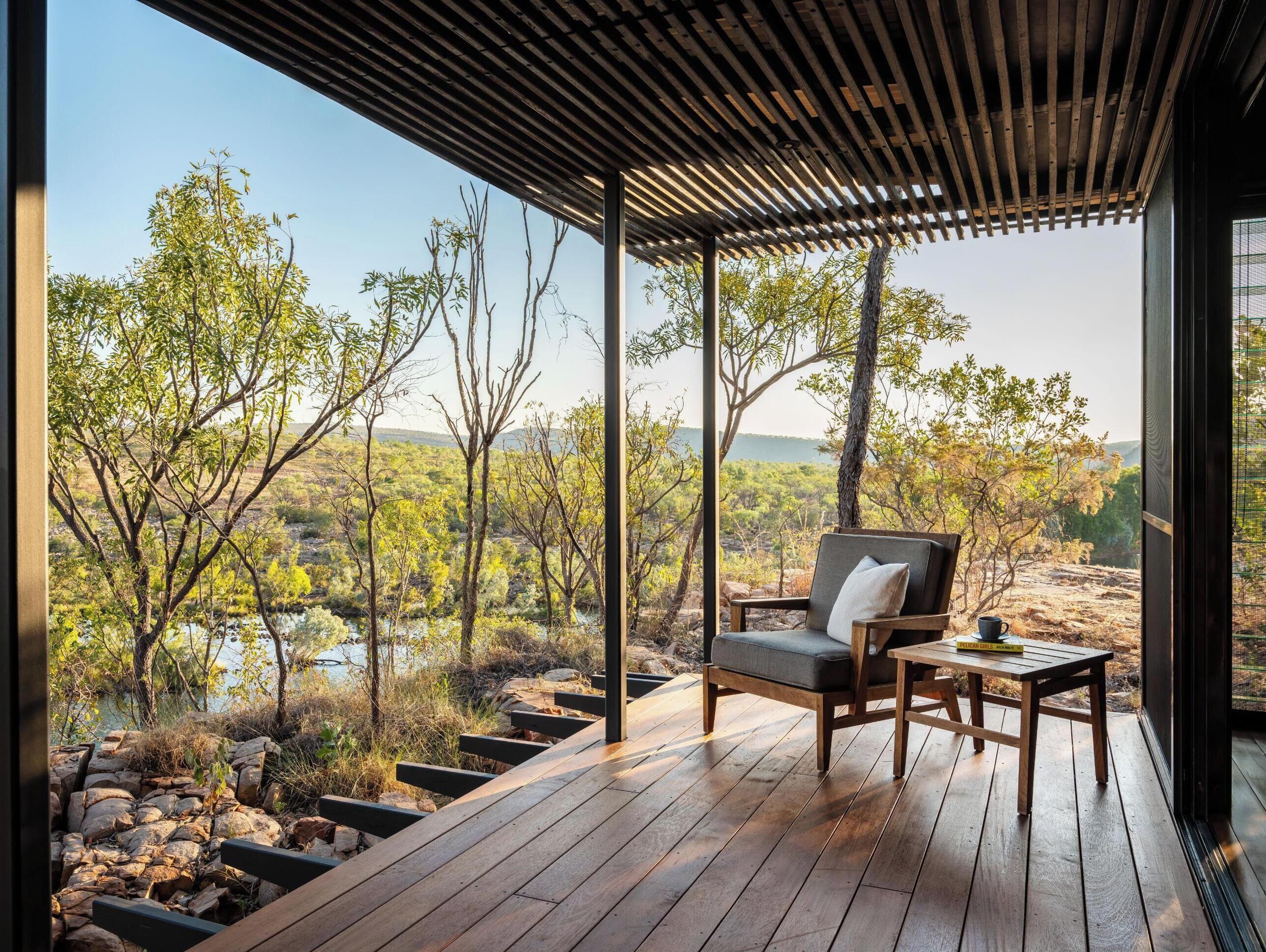 Chambre Double ou avec lits jumeaux, vue lac | Terrasse/Patio