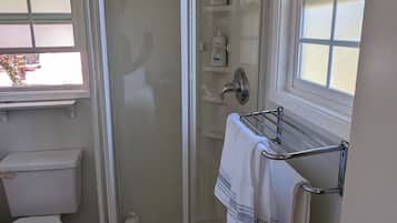Towels, soap, toilet paper