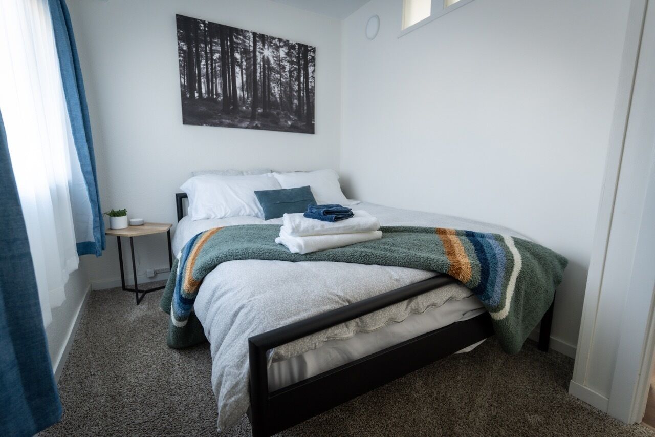 1 dormitorio, caja fuerte, escritorio y wifi