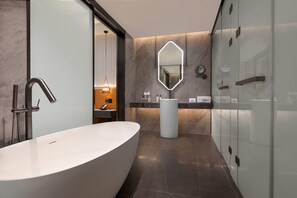 Suite, 1 cama King size, para no fumadores | Baño