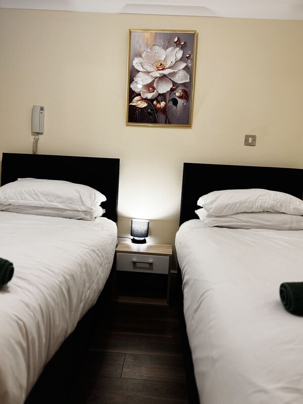 1 slaapkamer, een strijkplank/strijkijzer, reisbedje, wifi