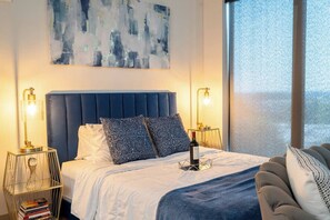 1 多间卧室、熨斗/熨衣板、WiFi、床单