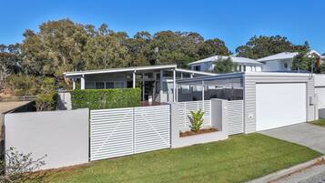 Front of property - evening/night