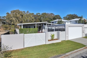 Front of property - evening/night