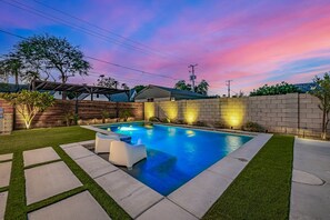 Beheizter Pool
