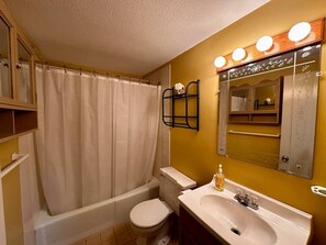 Bathroom - Moose Pond Camp|Near trails, lake & skiing (Bridgton)