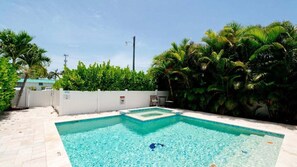 Piscine chauffée