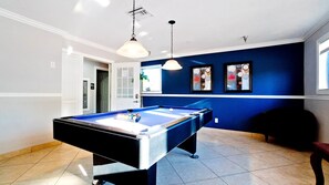 Games room - WG-near Beaches and IMG, Pool, Tennis, Pickleball, Shorewalk condo 2 Bedroom/2 Bath lake view (Bradenton)