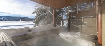 Townhome on Big Sky Golf Course w/ private hot tub, grill and beautiful views