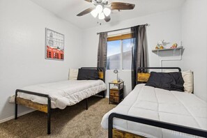 3 bedrooms, iron/ironing board, travel crib, WiFi