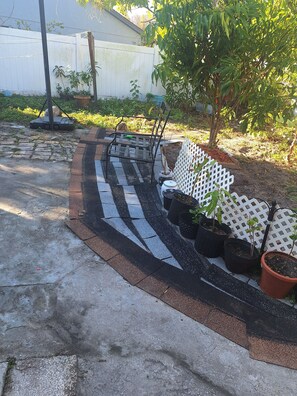 Overnattingsstedets uteområder