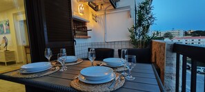 Outdoor dining - Albufeira View Sea Apartment Luxury (Albufeira)