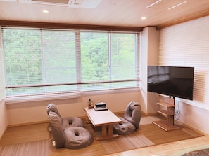 Superior kamer (Modern Japanese Twin, Private Onsen) | 1 slaapkamer, een kluis op de kamer, gratis wifi, beddengoed