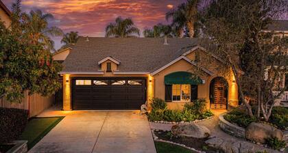 Pet-friendly Casita in Turlock with private pool, spa, and fenced yard.