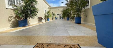 Enceinte de l’hébergement